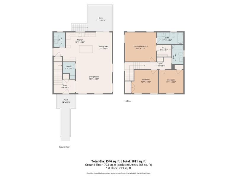 2D floor plan layout of this home in , Badin, NC (Image 3).