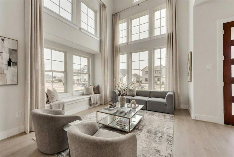 Furnished interior view inside a new home in Somerset Park, Rockwall (Image 7).