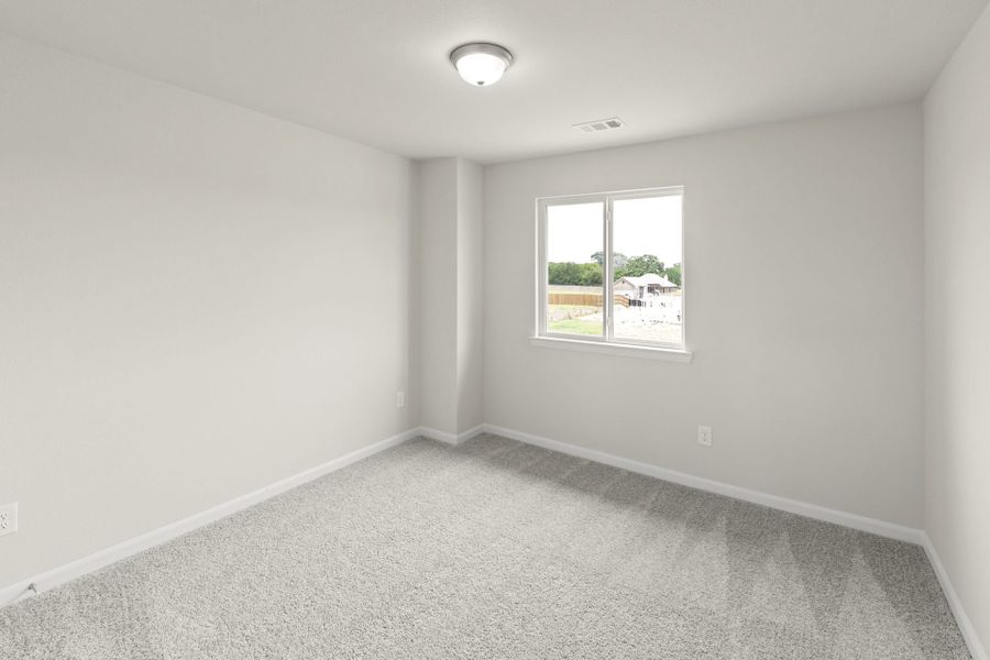 Spacious, unfurnished interior of a new home in Keeneland, Aubrey (Image 20).