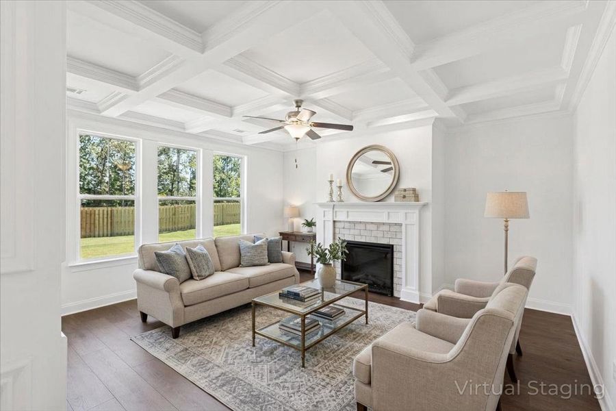 Furnished interior view inside a new home in Tillery Park, Grovetown (Image 15).