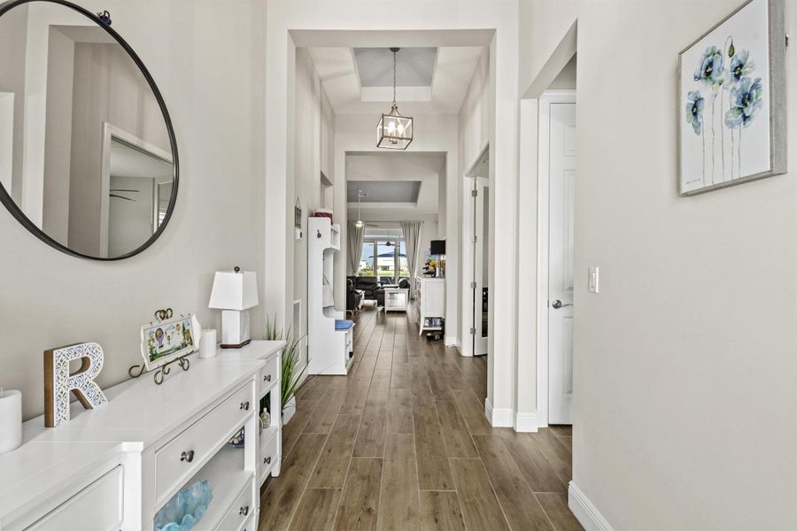Furnished interior view inside a new home in , Port St. Lucie (Image 19).