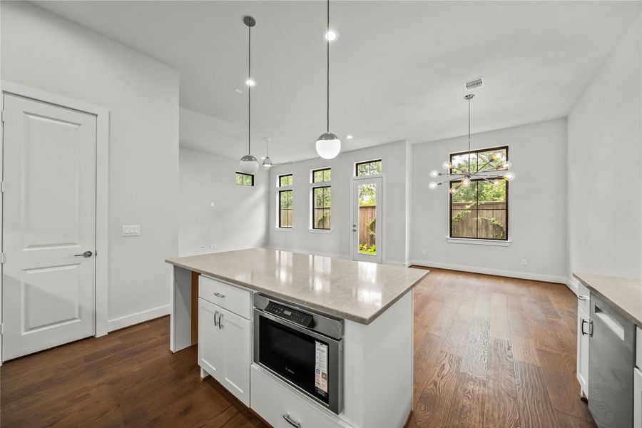 Furnished interior view inside a new home in Spring Valley Creek, Houston (Image 6).