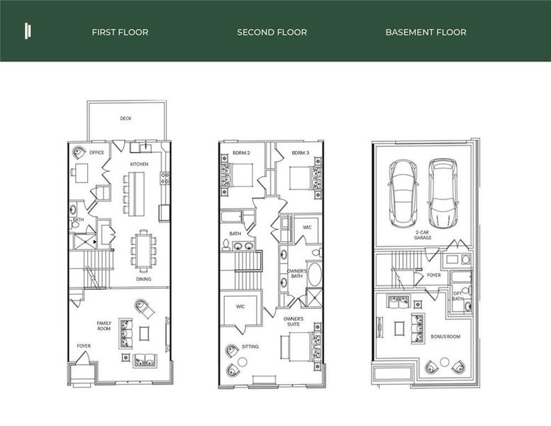 2D floor plan layout of this home in , Stockbridge, GA (Image 5).