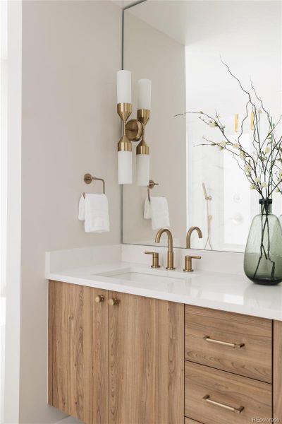 Close-up of interior finishes inside a home in , Denver (Image 18).