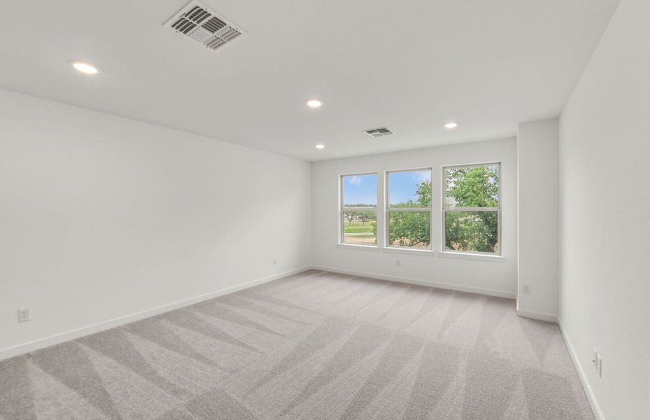 Spacious, unfurnished interior of a new home in Wolf Ranch, Georgetown (Image 48). Spacious, unfurnished interior of a new home in Wolf Ranch, Georgetown (Image 48).