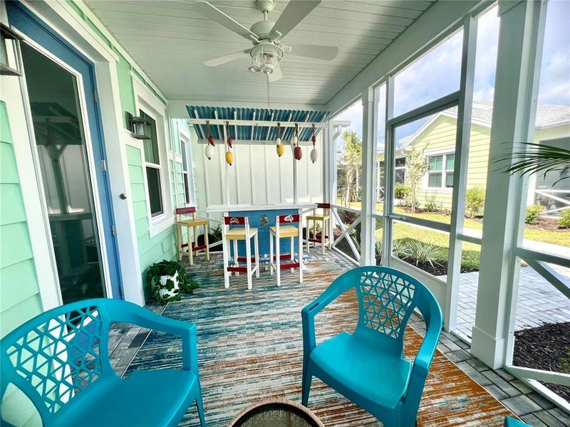 Furnished interior view inside a new home in , Daytona Beach (Image 8).