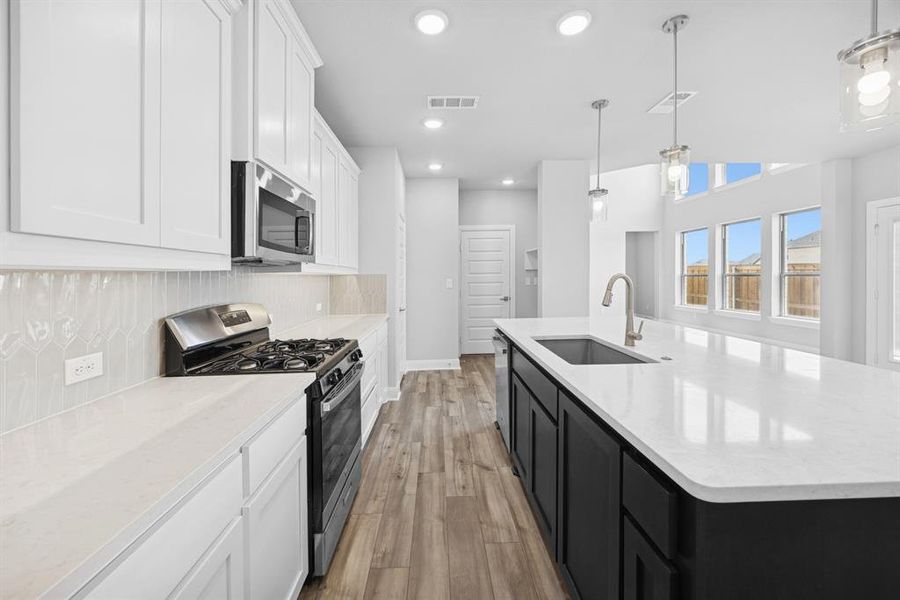 Furnished interior view inside a new home in Talia – Cottage Series, Mesquite (Image 9).