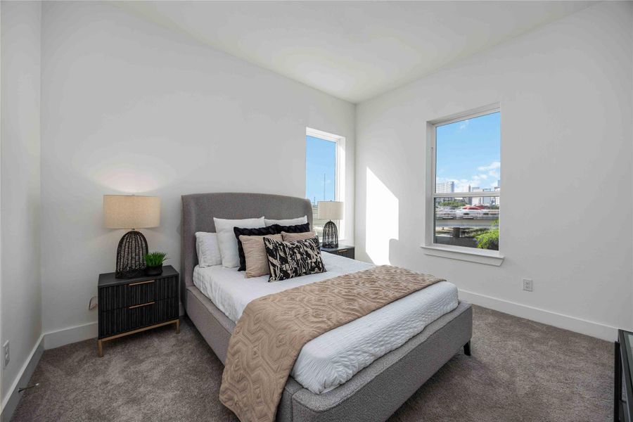 Furnished interior view inside a new home in , Houston (Image 7).