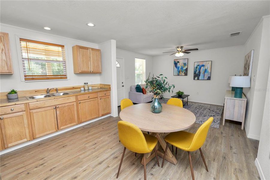 Furnished interior view inside a new home in , Lakeland (Image 15). Furnished interior view inside a new home in , Lakeland (Image 15).
