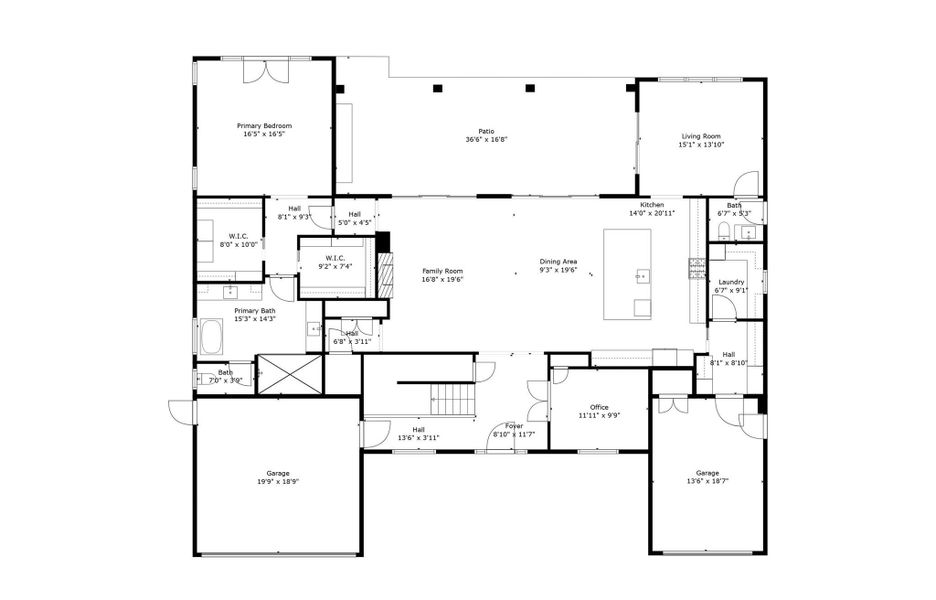 2D floor plan layout of this home in , North Palm Beach, FL (Image 5). 2D floor plan layout of this home in , North Palm Beach, FL (Image 5).