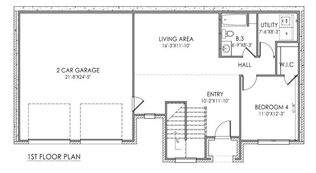 View of home floor plan