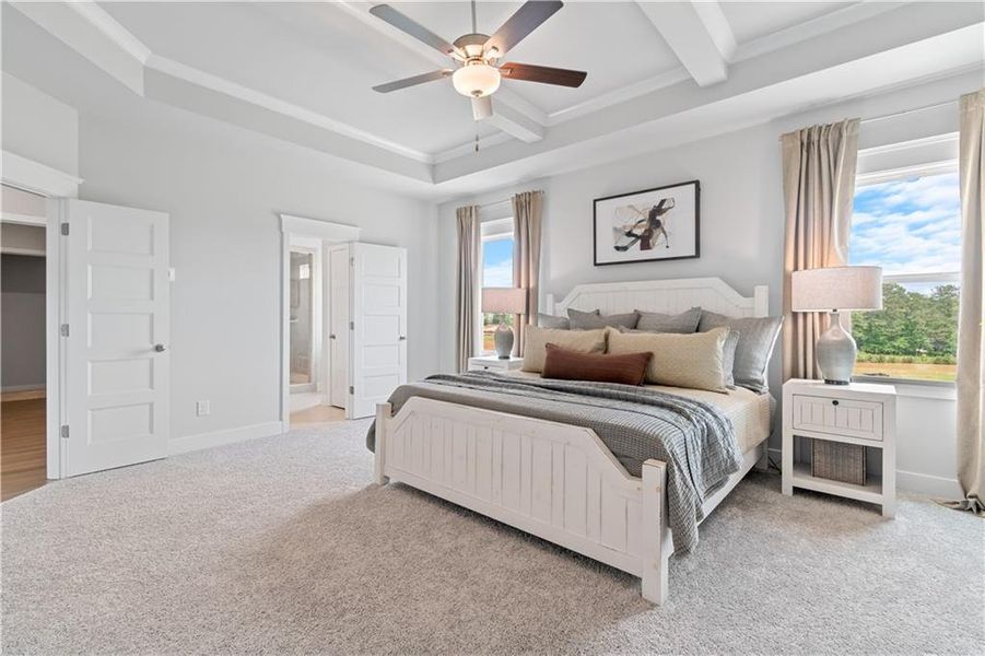 Furnished interior view inside a new home in Fowler Farms, Auburn (Image 34).