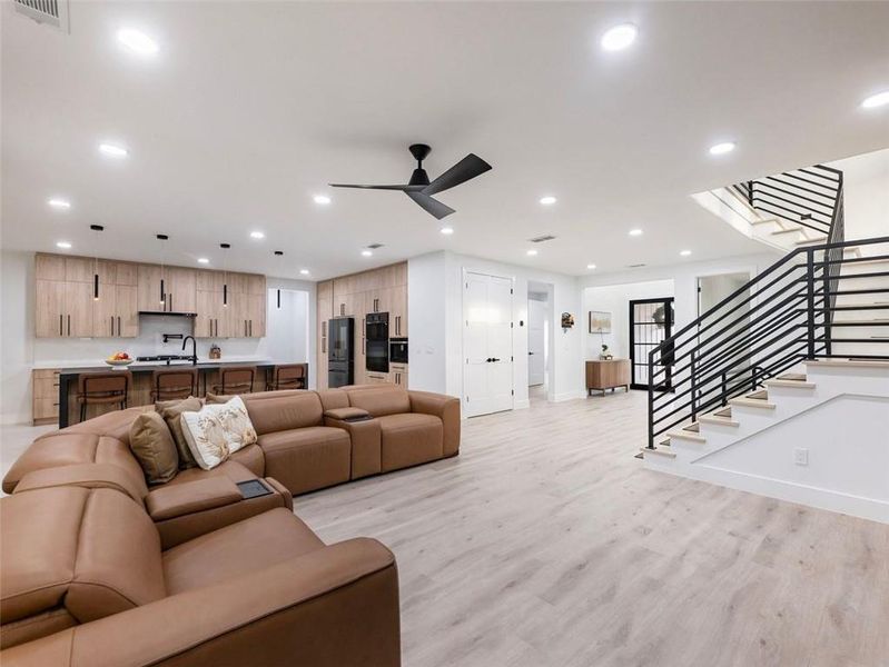 Furnished interior view inside a new home in , Cumming (Image 41).