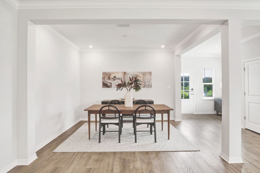 Representative furnished interior of a home built from the Ashton by Maronda Homes in Malabar Springs, Palm Bay (Image 48).