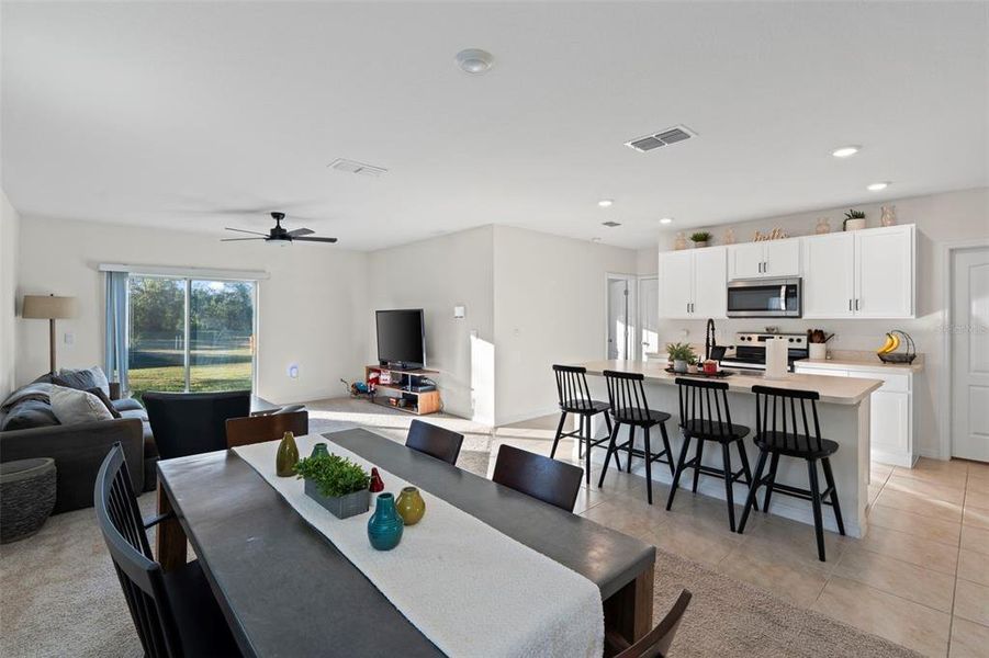 Furnished interior view inside a new home in Pelham Park, Deland (Image 4).