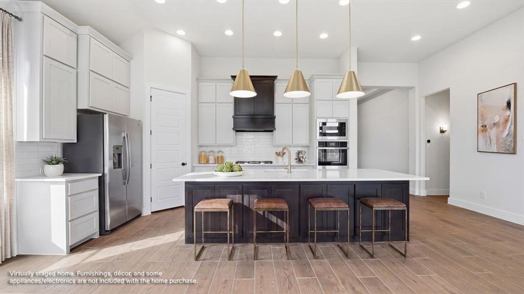Furnished interior view inside a new home in The Parks at Wilson Creek, Celina (Image 15).