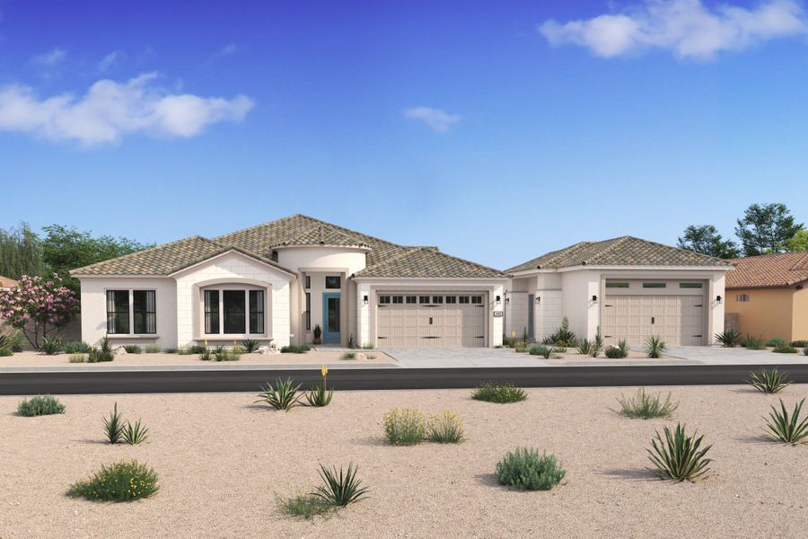 Helena ESP Mediterranean V Detached Garage