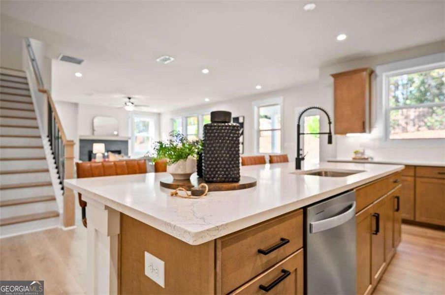Furnished interior view inside a new home in The Paddocks at Doc Hughes, Buford (Image 5). Furnished interior view inside a new home in The Paddocks at Doc Hughes, Buford (Image 5).