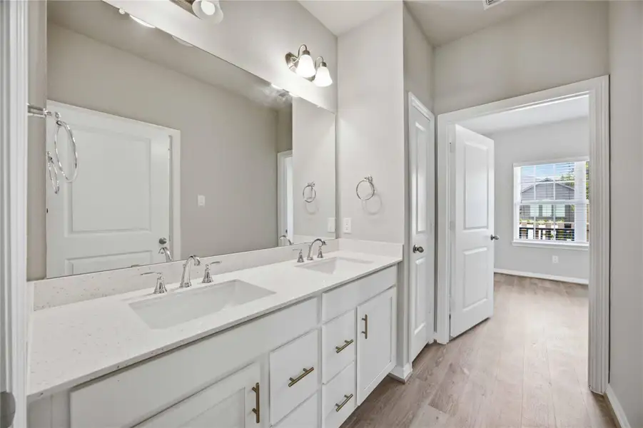 Furnished interior view inside a new home in , Houston (Image 6).