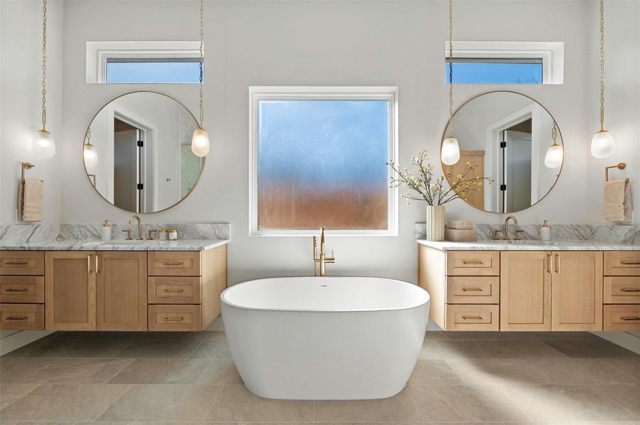 Furnished interior view inside a new home in , Austin (Image 15). Furnished interior view inside a new home in , Austin (Image 15).