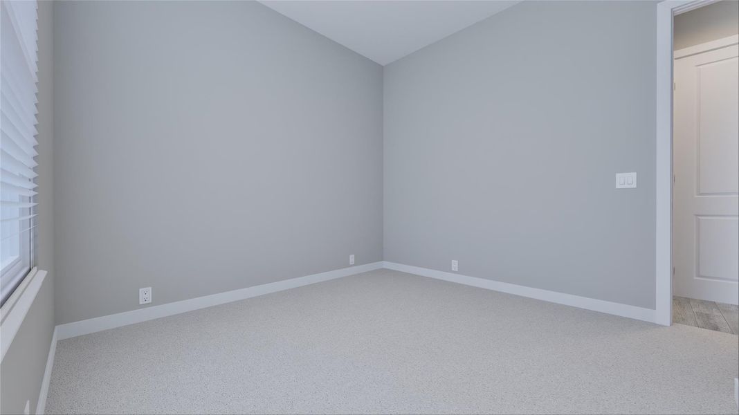 Spacious, unfurnished interior of a new home in Canterra Creek 60', Iowa Colony (Image 26). Spacious, unfurnished interior of a new home in Canterra Creek 60', Iowa Colony (Image 26).