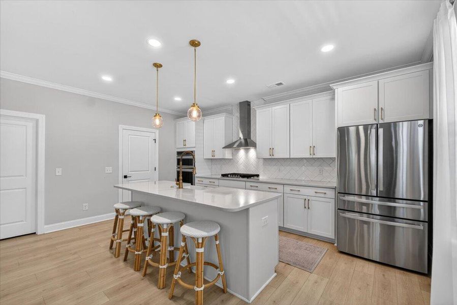 Furnished interior view inside a new home in Oak Bluff, Charleston (Image 14).