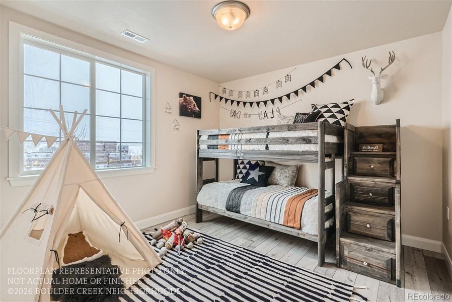 Furnished interior view inside a new home in , Broomfield (Image 30).