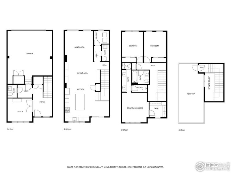 2D floor plan layout of this home in , Louisville, CO (Image 4).