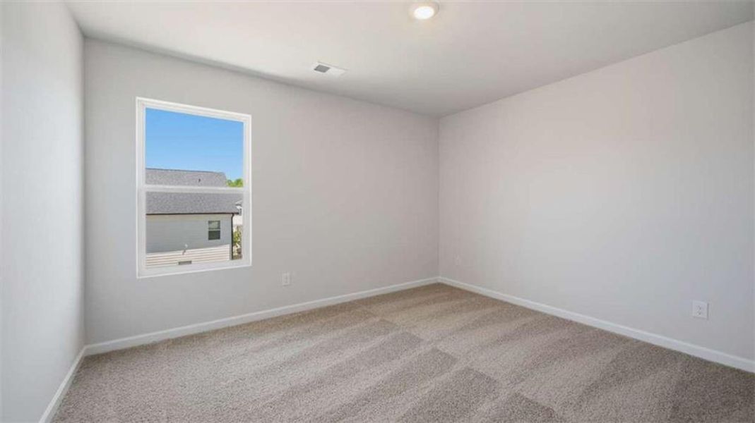 Spacious, unfurnished interior of a new home in Shoal Creek, Hampton (Image 11). Spacious, unfurnished interior of a new home in Shoal Creek, Hampton (Image 11).