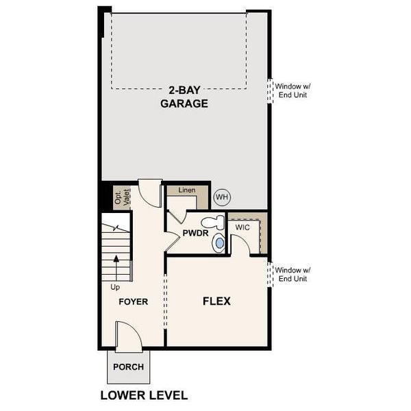 2D floor plan layout of this home in , Huntersville, NC (Image 4).