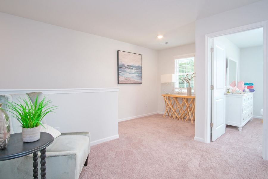 Furnished interior view inside a new home in Central Creek, Goose Creek (Image 31).