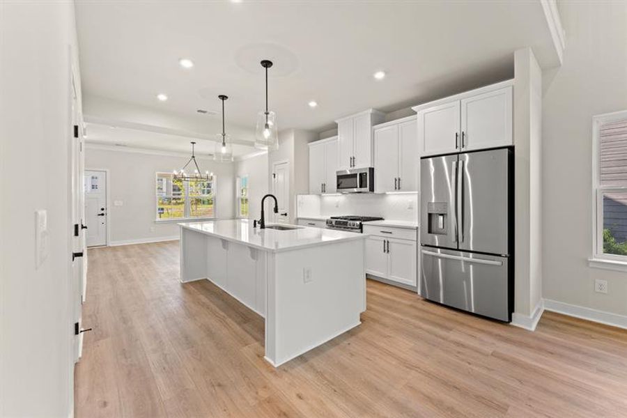 Furnished interior view inside a new home in Grande Dunes North Village, Myrtle Beach (Image 6).
