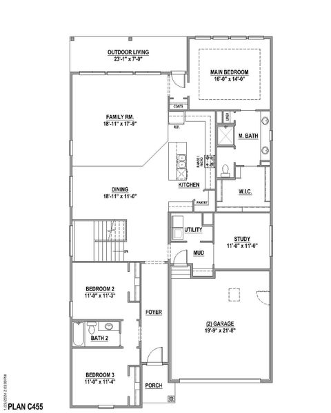 Plan C455 1st Floor
