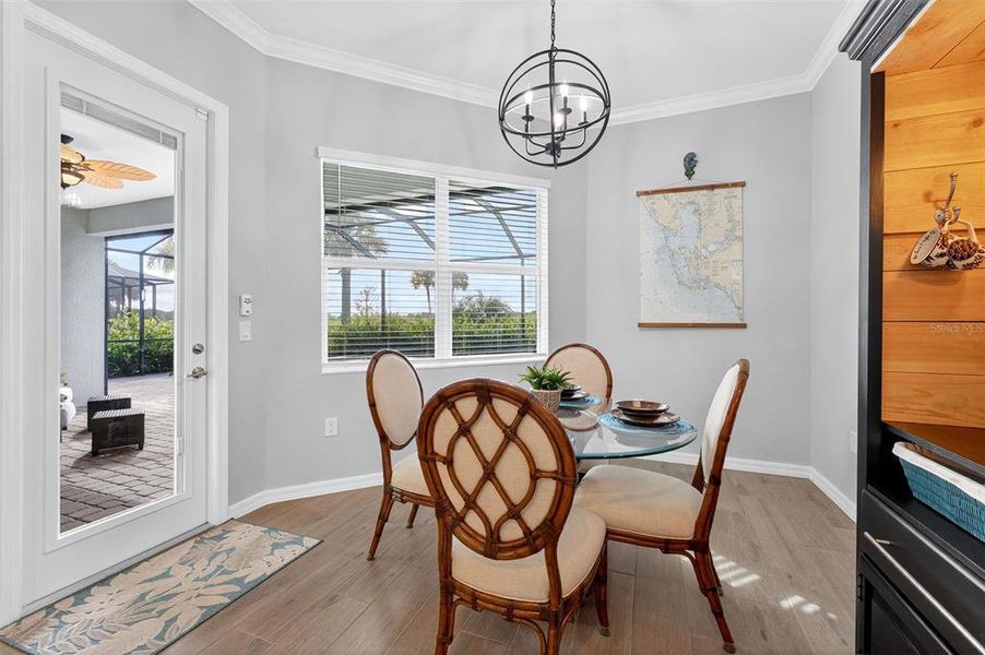 Furnished interior view inside a new home in , Punta Gorda (Image 32).
