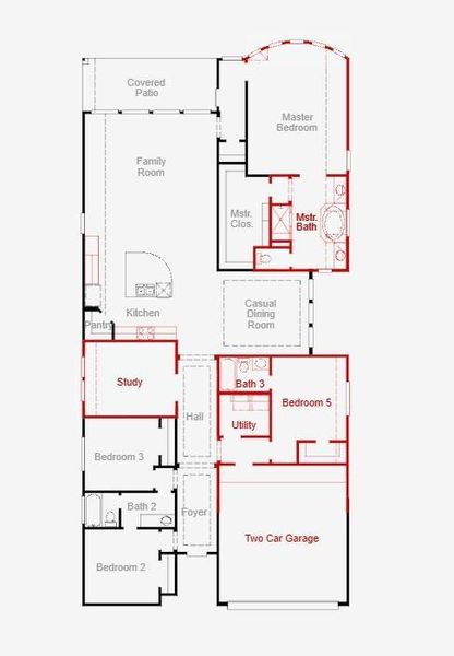 2D floor plan layout of this home in Valencia, Manvel, TX (Image 2). 2D floor plan layout of this home in Valencia, Manvel, TX (Image 2).
