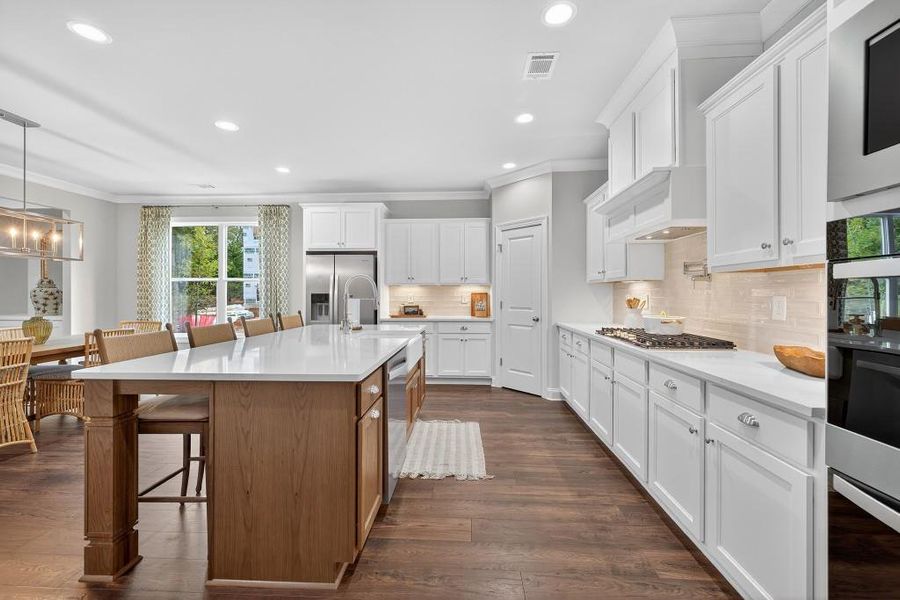 Furnished interior view inside a new home in Hemingway, Flowery Branch (Image 19).