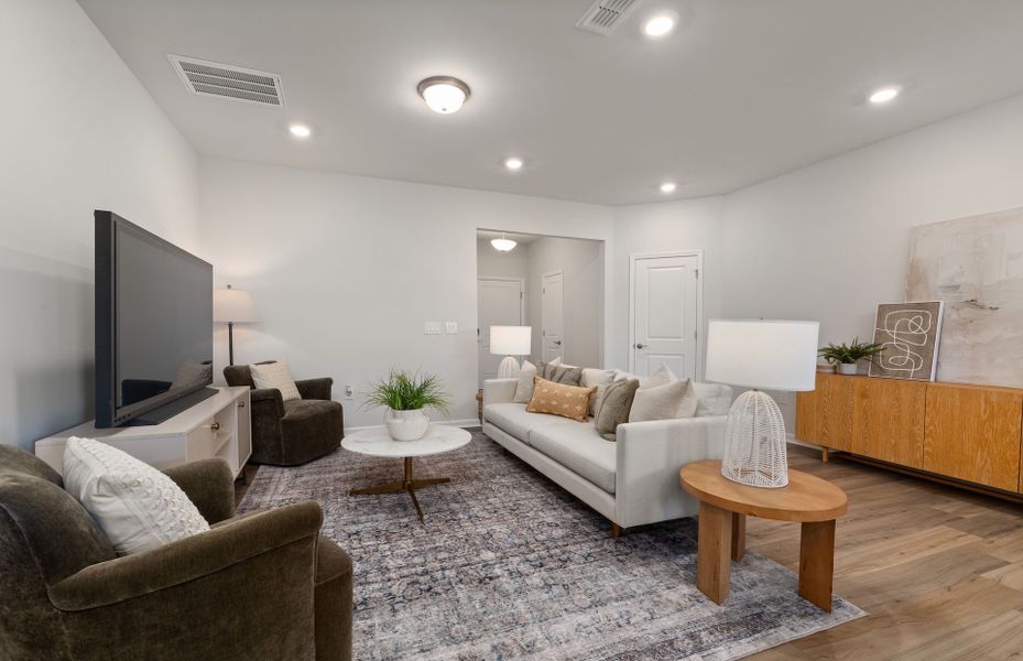 Furnished interior view inside a new home in Saunders Farm, Willow Spring (Image 14).