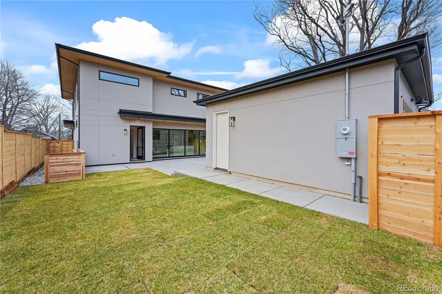 Exterior details and patio area of a home in , Denver (Image 3).