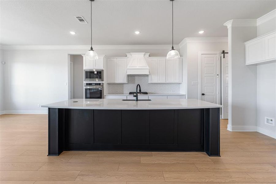 Furnished interior view inside a new home in Creekview Addition, Van Alstyne (Image 13). Furnished interior view inside a new home in Creekview Addition, Van Alstyne (Image 13).