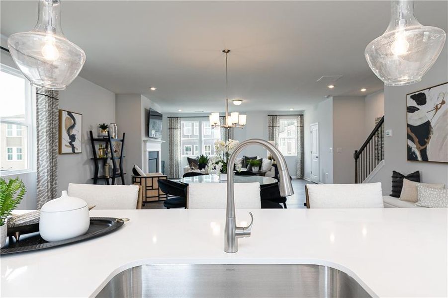 Close-up of interior finishes inside a home in , Lawrenceville (Image 20).