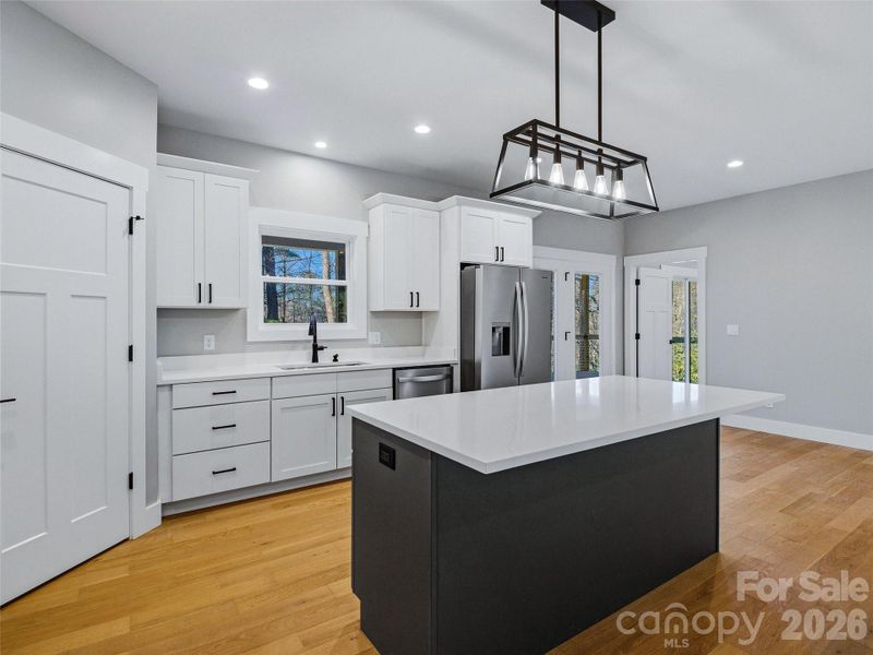 Furnished interior view inside a new home in , Hendersonville (Image 14).