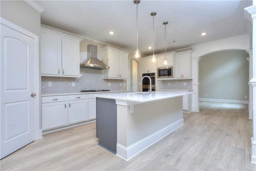 Furnished interior view inside a new home in , Conyers (Image 13). Furnished interior view inside a new home in , Conyers (Image 13).