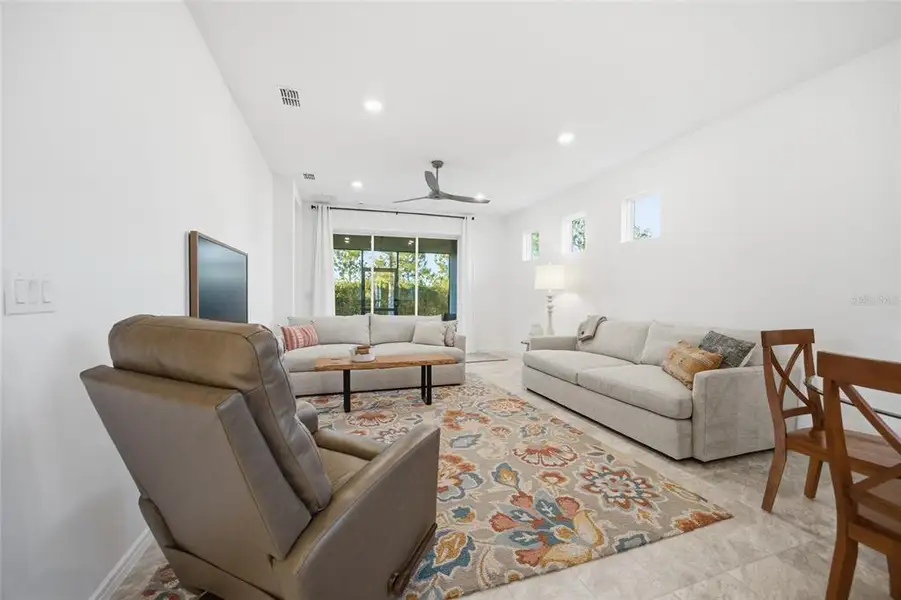 Furnished interior view inside a new home in Del Webb Stone Creek, Ocala (Image 7). Furnished interior view inside a new home in Del Webb Stone Creek, Ocala (Image 7).