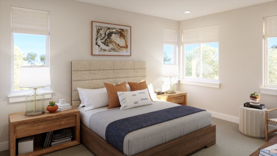 Representative furnished interior of a home built from the 2 by Trumark Homes in Trumark Homes at Tanterra, Parker (Image 10).