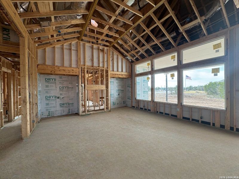 In-progress construction of a new home in Waldsanger, New Braunfels, TX (Image 20).