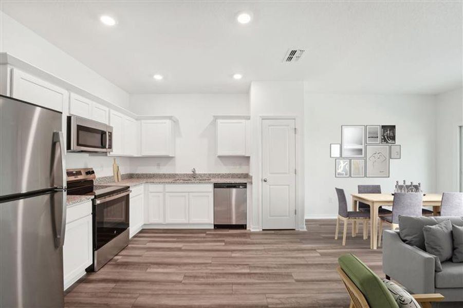 Furnished interior view inside a new home in , Summerville (Image 2). Furnished interior view inside a new home in , Summerville (Image 2).