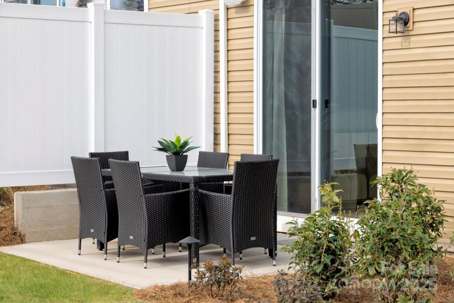 Furnished interior view inside a new home in Bailey Run, Charlotte (Image 14).