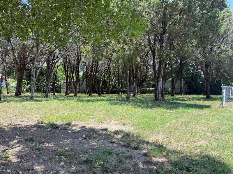 Extra 2 lots unfenced.