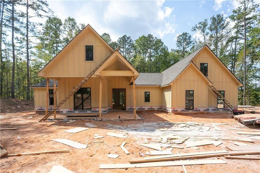 Front exterior of a new home in , Carrollton, GA, highlighting curb appeal (Image 31). Front exterior of a new home in , Carrollton, GA, highlighting curb appeal (Image 31).