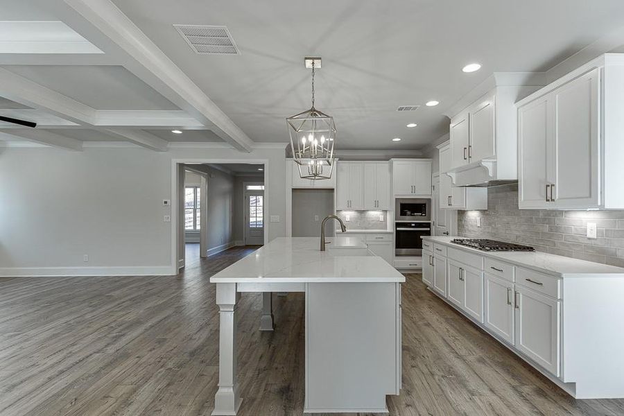Furnished interior view inside a new home in , Buford (Image 4).